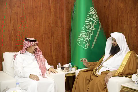 مدير فرع هيئة الأمر بالمعروف بنجران يلتقي مدير تعليم المنطقة