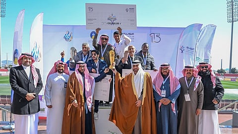 جامعة الإمام عبدالرحمن بن فيصل تُتوَّج بكأس قوى الجامعات 