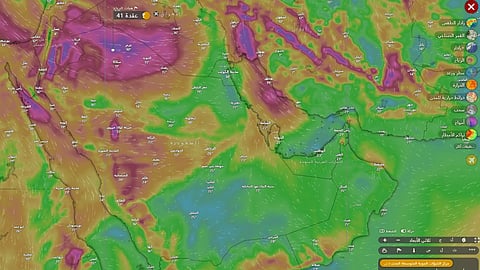 الحصيني: منخفض جوي عميق نهاية الأسبوع قد يسبّب عاصفة ترابية