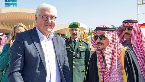 الرئيس الألماني يغادر الرياض وأمير المنطقة في مقدمة مودعيه