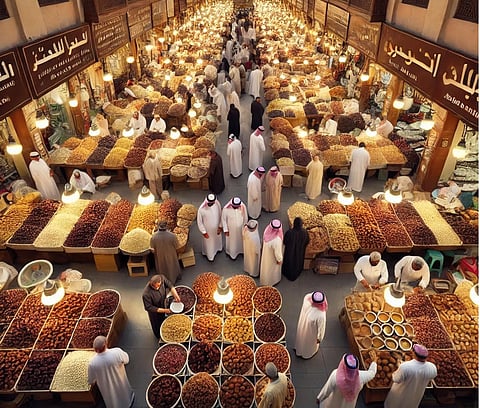 مع اقتراب رمضان: حركة نشطة في أسواق التمور في المملكة
