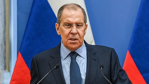  وزير الخارجية الروسي سيرغي لافروف