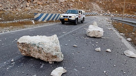 هزتان أرضيتان تضربان المناطق الحدودية بين العراق وإيران