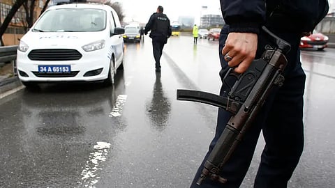 عناصر من الشرطة الخاصة التركية في إسطنبول