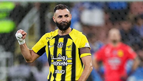 كريم بنزيما لاعب الاتحاد