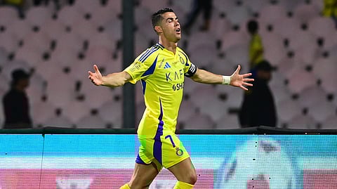 كريستيانو رونالدو لاعب النصر