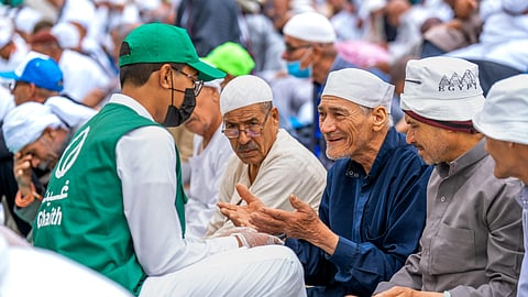 جمعية غيث الخيرية تنفذ مشروع "تكملة صفوف المصلين في الحرم المكي"