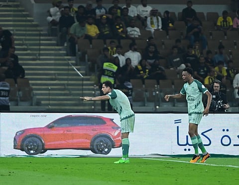 هدف لاعب الرياض "إبراهيم بايش" في شباك الاتحاد.. الأجمل بـ"جولة العلم"