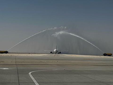 انطلاق أولى الرحلات المباشرة من مطار الملك فهد بالدمام إلى دمشق 