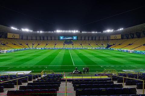 شاهد.. ملعب الأول بارك جاهز لاستقبال "الأخضر" قبيل المواجهة المرتقبة أمام الصين