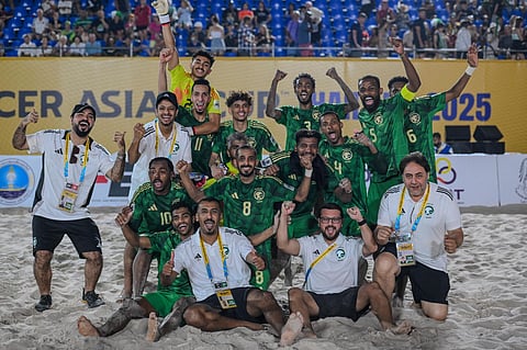 كأس آسيا:  أخضر الشاطئية يفتتح مشواره بخماسية بمرمى الصين