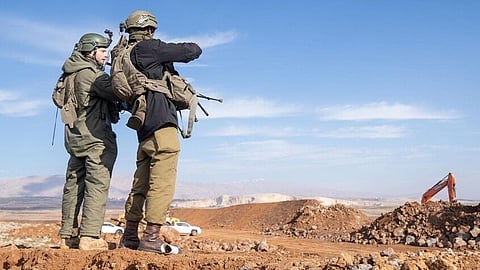 جنود إسرائيليون في مرتفعات الجولان
