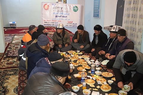 الندوة العالمية توزع (92,200) وجبة إفطار صائم في منطقة آسيا الوسطى