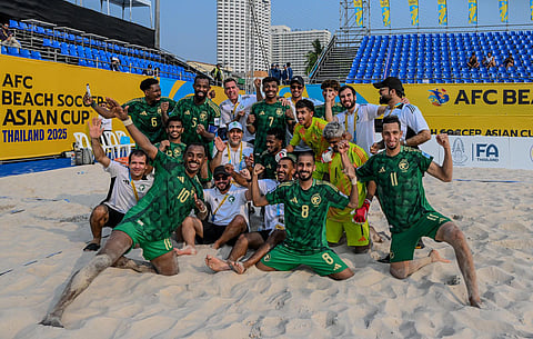 بعد تجاوز العراق ..  أخضر الشاطئية يتأهل لربع نهائي كأس آسيا 2025