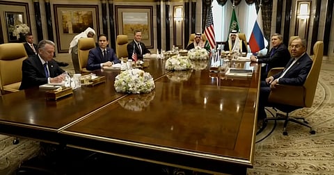 "لاحتواء الأزمة الأوكرانية".. محادثات أمريكية-روسية في الرياض لوقف إطلاق النار في البحر الأسود