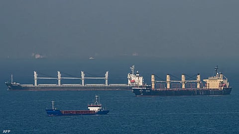 أرشيفية لسفن شحن أوكرانية بالبحر الأسود