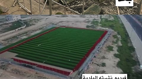 بعد أن شارف على الانتهاء.. "سبق" ترصد عودة مشروع رياضي بـ"عارضة جازان" لنقطة الصفر