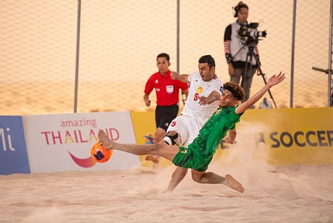 أخضر الشاطئية يفشل في التأهل لنهائي كأس آسيا