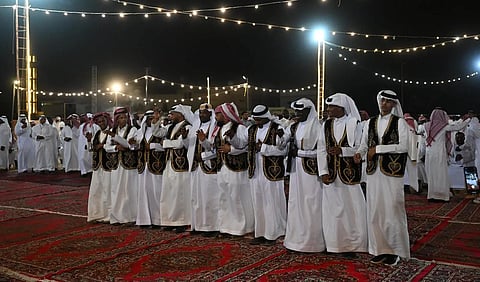 جانب من فعاليات الاحتفاء بعيد الفطر في القصيم
