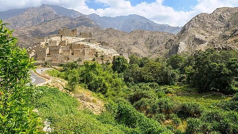 قرية ذي عين التراثية في الباحة
