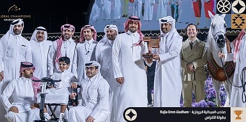 عبدالله بن فهد: ختام مميز لجولة الرياض يعكس عراقة الجياد العربية