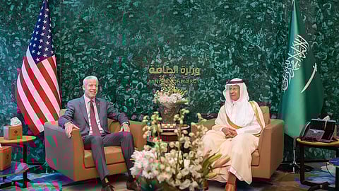 وزير الطاقة يجتمع مع نظيره الأمريكي لبحث تعزيز التعاون في مختلف مجالات القطاع