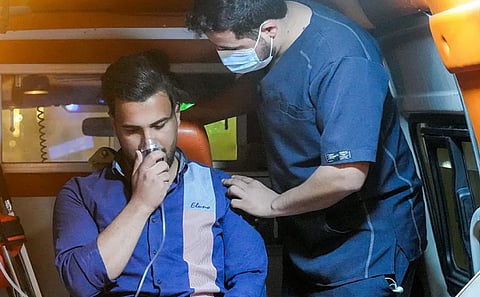 العاصفة الرملية بالعراق.. تسجيل أكثر من 3700 حالة اختناق وتحذير لمرضى الجهاز التنفسي