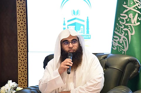 وكيل رئيس الشؤون الدينية لوكالة المسجد النبوي بالمدينة المنورة محمد بن أحمد الخضيري