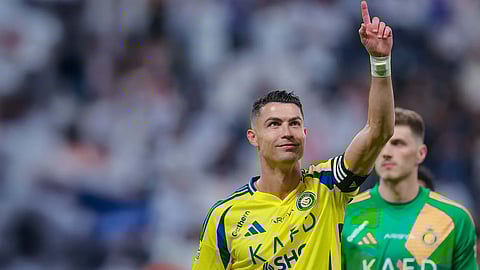 كريستيانو رونالدو لاعب نادي النصر
