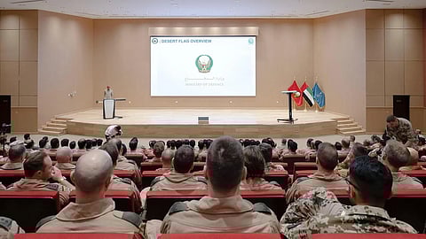 القوات الجوية الملكية السعودية تشارك في مناورات "علم الصحراء 2025" بالإمارات