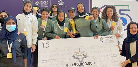 للمرة الثالثة.. منتخب جامعة الأميرة نورة يحصد المركز الأول في بطولة كرة قدم الصالات للطالبات