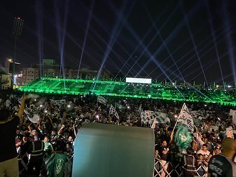 جماهير الأهلي تواصل الاحتفالات بـ"نخبة آسيا"