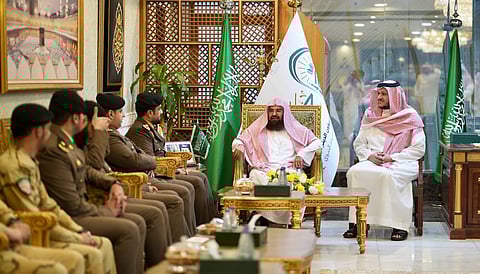 "السديس" يلتقي مدير مكافحة المخدرات بمكة وينوه بحجم الجهود المبذولة 