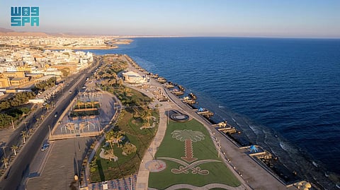 واجهة ضباء البحرية.. تحفة معمارية وتنموية على ضفاف البحر الأحمر