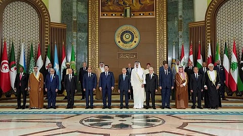 الصورة التذكارية للقمة العربية الـ34 في بغداد