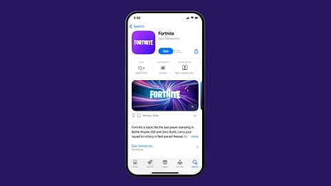 لعبة "فورتنايت" تعود لأول مرة إلى متجر تطبيقات "آيفون" بعد 5 سنوات من الحظر