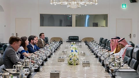 "الجبير" يستقبل وفدًا من مجلس النواب الأمريكي برئاسة "مايكل لولر"