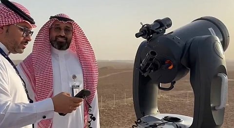جاهزية تامة لرصد هلال ذي الحجة في مرصد تمير وسط أجواء صافية
