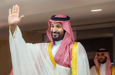ولي العهد يصل لملعب "الإنماء" لحضور نهائي "كأس الملك" بين الاتحاد والقادسية