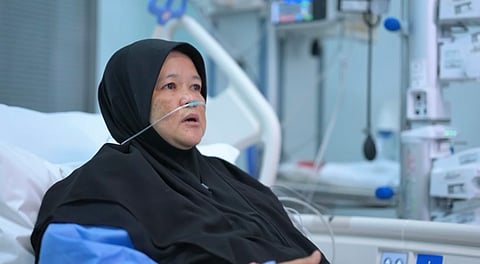 قلب الحاجة "زورينا" بخير.. خضعت لعملية قسطرة بعد أن باغتتها نوبة قلبية.. وهنا القصة 