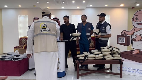 تجمع جازان الصحي يودّع أكثر من 4,000 حاج بحقائب صحية توعوية لضمان سلامتهم في موسم الحج