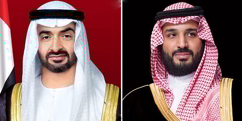 ولي العهد يتلقى اتصالًا هاتفيًا من رئيس دولة الإمارات هنأه فيه بعيد الأضحى