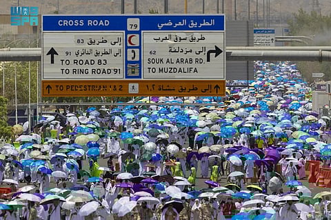 الداخلية تدعو ضيوف الرحمن لمواصلة الالتزام بالتعليمات التي تنظم تحركاتهم خلال أيام التشريق