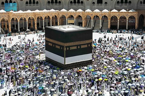  الحجاج المتعجلون يؤدون طواف الوداع بيسر وطمأنينة.. 107 آلاف طائف في الساعة