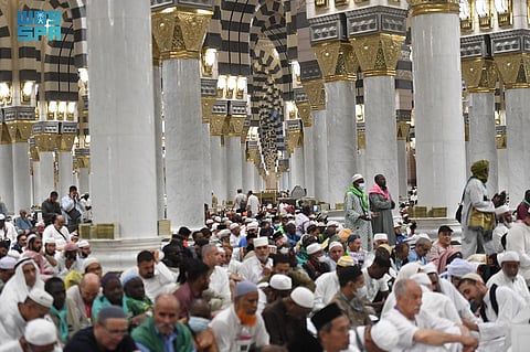 شاهد .. أنظمة تكييف متقدمة تجسّد جانبًا من جهود العناية بالمصلين في المسجد النبوي