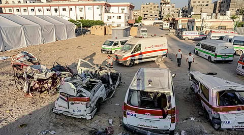 الصليب الأحمر: منظومة الرعاية الصحية بغزة على وشك الانهيار التام