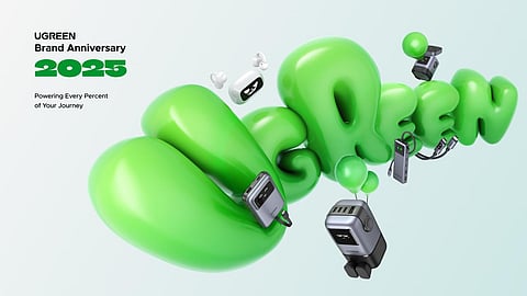 الذكرى السنوية لعلامة UGREEN لعام 2025: نَشحن رحلتك بكل نسبة مئوية!