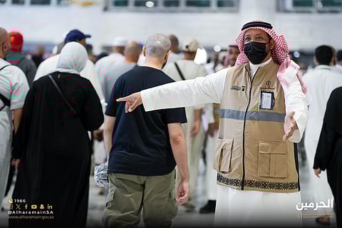 "هيئة العناية بشؤون الحرمين": أكثر من مليون و200 ألف مستفيد من خدمات الفرق الراجلة بالمسجد الحرام