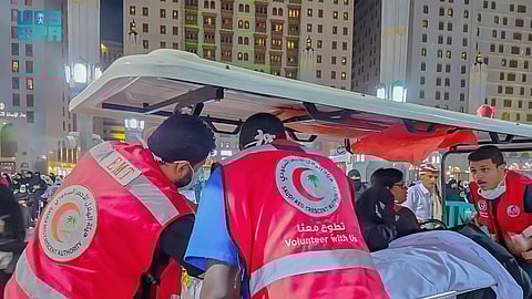 "الهلال الأحمر" بالمدينة المنورة يواصل جهوده الميدانية في الموسم الثاني من الحج