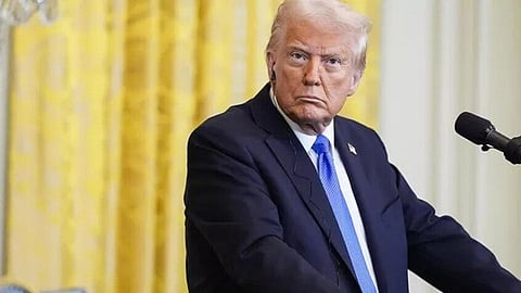 الرئيس الأمريكي دونالد ترامب